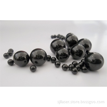 High precision 1mm 2mm 2.5mm 3mm 4mm Silicon Carbide Balls Sic Ceramic Hybrid Ball Bearing
